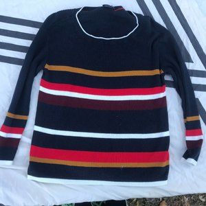 TOMMY HILFIGER MEN'S Long Sleeve Sweater Shirt Vintage M MEDIUM MENS